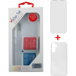 Volte-Tel Combo Samsung S23 Plus 5G S916 6.6'' Tempered 0.30mm + ���� Slimcolor Air WHITE - (5205308336089)