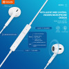 Yison Earphones �� ��������� X7, Lightning, 1.2m, ����� - (X7-LWH)