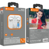 Yison Earphones �� ��������� X7, Lightning, 1.2m, ����� - (X7-LWH)