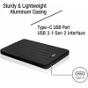 Silicon Power Bold PD75 Pro ���� ������ 7mm 2.5'' Sata Iii Ssd Or Hdd Usb Type C/Usb Type A 3.2 Gen 2 Aluminium - (SP000HSPSD75PSCK)