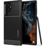 Spigen ���� Soft Tpu Rugged Armor Samsung S908B Galaxy S22 Ultra 5G ����� - (ACS03914)