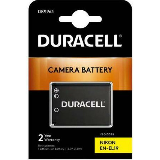 Duracell �������� ������� ��� Nikon EN-EL19 3.7V 700mAh (1 ���) - (DR9963)