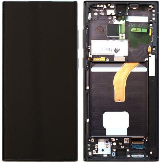 Samsung ����� �� Touch Screen & ��������� ������� S908B Galaxy S22 Ultra 5G ����� (Original) - (GH82-27488A, GH82-27489A)