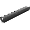 DeLock Cable Management ��� Rack 19''/1U, 10x �������, ����� - (66849)