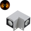 GloboStar WALLLIGHT-Dona ��������� ������ ������ - ������ Led 10W 850lm 10� Ac 220-240V ��������� IP66 �8.2 x �8.2 x �6cm ������������� ��������� 2200K - ���� - 3 Years Warranty - (90258)