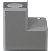 GloboStar WALLLIGHT-Dona ��������� ������ ������ - ������ Led 10W 850lm 10� Ac 220-240V ��������� IP66 �8.2 x �8.2 x �6cm ������������� ��������� 2200K - ���� - 3 Years Warranty - (90258)
