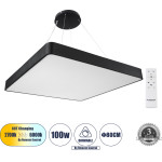 GloboStar Kamala 61210-P �������� ���������� ������ Led Cct 100W 11020lm 120� Ac 220-240V - �������� �������� ���� ���������������� All In One ����� 6000k+������ 4500k+����� 2700k Dimmable �80 x �80 x �8cm- ����� 3 Years Warranty - (61210)