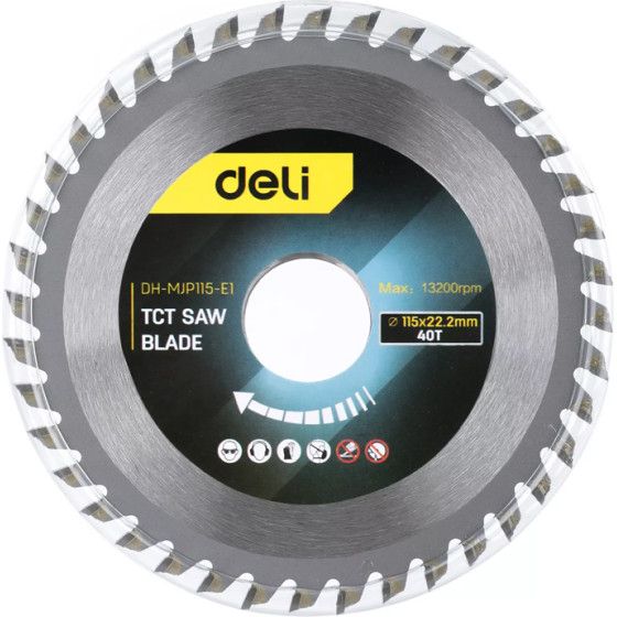 DELI ������ ����� ����� 40 ������, 115mm, 13200rPm - (DH-MJP115-E1)