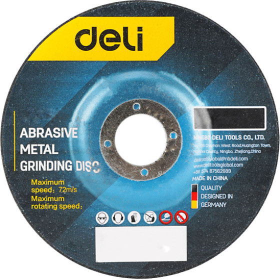 DELI ������ �������� �������� 115mm, 12000rpm, 5��� - (DH-MGP115-E1)