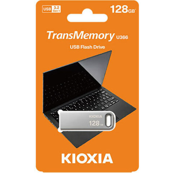 Kioxia Metal Flash Usb 3.2 GEN.1 128GB - (LU366S128GG4)