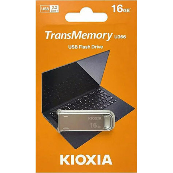 Kioxia Metal Flash Usb 3.2 GEN.1 16GB - (LU366S016GG4)