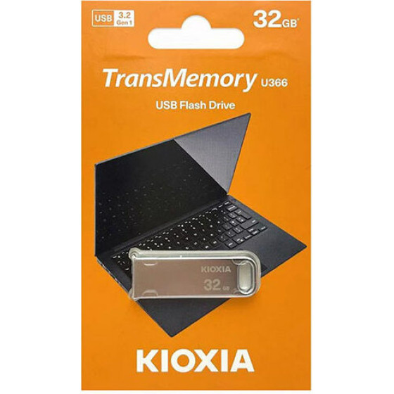 Kioxia Metal Flash Usb 3.2 GEN.1 32GB - (LU366S032GG4)