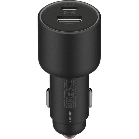 Xiaomi 67W Car Charger (USB-A + Type-C) - (BHR6814GL)