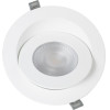 GloboStar Lexis Joint ������� Led ��������� Spot Downlight 12W 1140lm 45� Ac 220-240V IP44 �15.8cm x �4.1cm - ��������� - ����� - ����� ����� 2700K - Bridgelux Chip - Tuv Certified Driver - 5 Years Warranty - (60989)