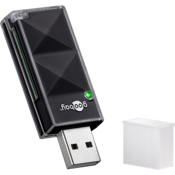 Goobay Card Reader ��� Sd ����� ������, 480 Mbps, ����� - (95682)