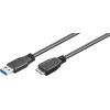 Goobay ������� Usb 3.0 �� Micro �ype B 5 Gbps, 3m, ����� - (95027)