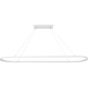 GloboStar Bolivar �������� ��������� ������ Design Led Cct 54W 6210lm 300� Ac 220-240V - �������� �������� ���� ���������������� All In One ����� 6000k+������ 4500k+����� 2700k Dimmable �120 x �30 x �2cm ����� - 3 Years Warranty - (61272)