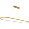 GloboStar Bolivar �������� ��������� ������ Design Led Cct 54W 6210lm 300 Ac220-240V - �������� �������� ���� ���������������� All In One ����� 6000k+������ 4500k+����� 2700k Dimmable �120x�30x�2cm ����� �������� 3 Years Warranty - (61274)
