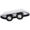 GloboStar Nespo ��������� ������ Linear Design Led Cct �� ��������� ���� Led Spot Downlight 36W 4032lm 360� & 45� Ac 220-240V - �������� �������� ���� �������� On/Off All In One ����� 6000k+4500k+2700k �40 x �13 x �6.5cm - ����� - (61212)