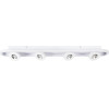 GloboStar Nespo ��������� ������ Linear Design Led Cct �� ��������� ���� Led Spot Downlight 48W 5376lm 360� & 45� Ac 220-240V - �������� �������� ���� �������� On/Off All In One ����� 6000k+4500k+2700k �80 x �13 x �6.5cm - ����� - (61215)
