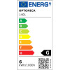 Optonica Led ����� G45 1401, 5.5W, 6000K, E14, 450lm - (OPT-1401)
