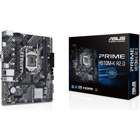 Asus Motherboard Prime H510M-K R2.0 ,Matx - (90MB1E80-M0EAY0)