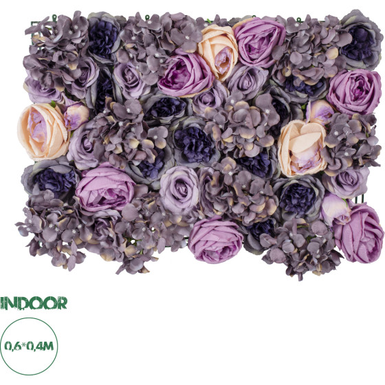 GloboStar Artificial Garden Roses Story ������� ������������ ����� ���������� - ������� ����� ������� ��� & ��� ������������ �40 x �60 x �8cm - (20352)