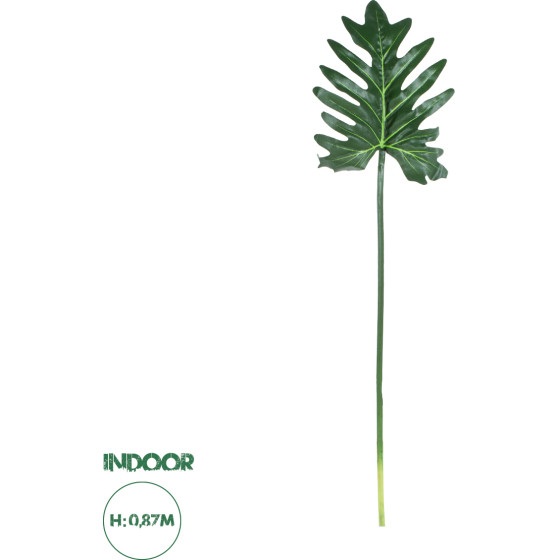 GloboStar Artificial Garden Taro Leaf ������� ������������ ���� ���������� �32 x �87cm - (20220)