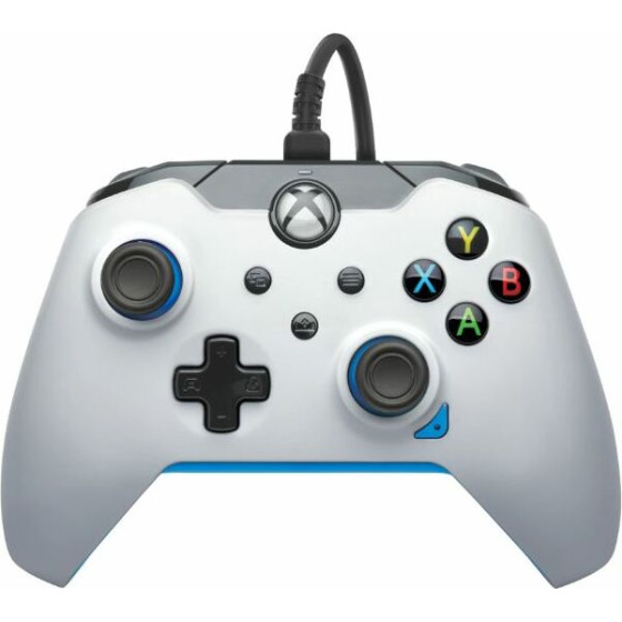 PDP Wired BLUE/Wht Xbox - (049-012-WB)