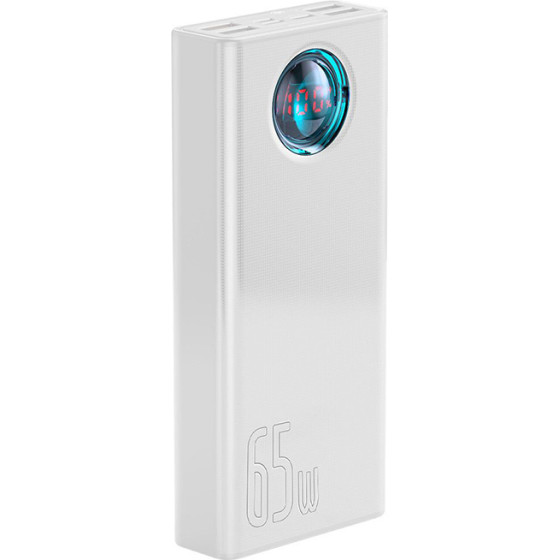 Baseus Amblight Overseas Edition Power Bank 30000mAh 65W �� 4 ����� USB-A ��� ���� USB-C Power Delivery ����� - (PPLG000102)