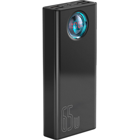 Baseus Amblight Overseas Edition Power Bank 30000mAh 65W �� 4 ����� USB-A ��� ���� USB-C Power Delivery ����� - (PPLG000101)