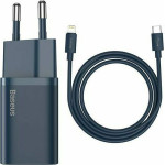 Baseus ��������� �� ���� USB-C ��� ������� Lightning 20W Power Delivery ���� (Super Si) - (TZCCSUP-B03)