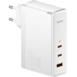 Baseus ��������� ����� ������� �� ���� USB-A ��� 2 ����� USB-C 140W ������ (GaN5 Pro) - (CCGP100202)