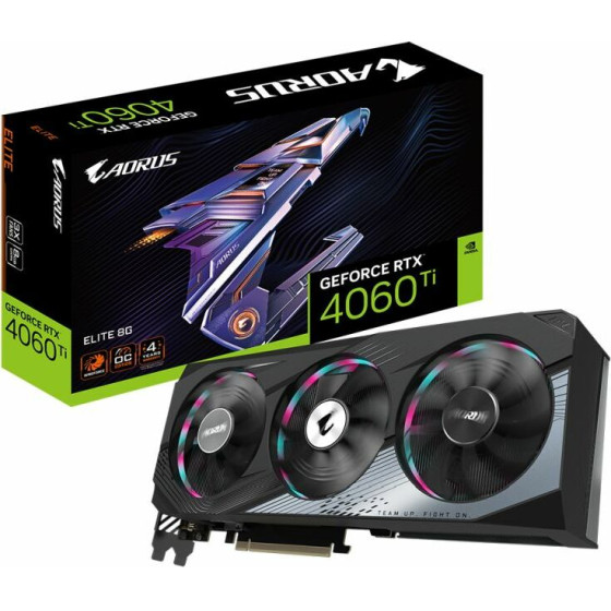 Gigabyte Aorus Rtx 4060 Ti Elite 8G - (GV-N406TAorus E-8G)