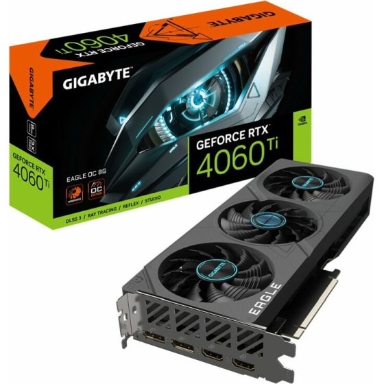 Gigabyte Geforce Rtx 4060 Ti Eagl Oc 8G - (GV-N406TEagle OC-8)