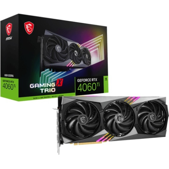 MSI Rtx 4060 Ti Gaming X Trio 8G - (802-V515-022)