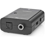 Nedis ACON2508BK 1-Way Connection input: 2x Rca Male Connection output: 1xS/PDIF