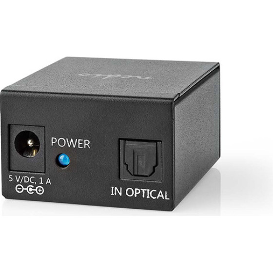 Nedis ASPL2512BK Digital Audio Splitter 2-Way Connection OUTPUT: 2x Toslink Female BLACK