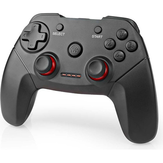 Nedis GGPDW110BK Wireless Gamepad Battery Powered Number Of BUTTONS: 11 BLACK
