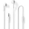 Nedis HPWD2021WT Wired Earphones 3.5mm With Cable LENGTH: 1.20m BUILT-In Microphone WHITE