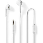 Nedis HPWD2021WT Wired Earphones 3.5mm With Cable LENGTH: 1.20m BUILT-In Microphone WHITE