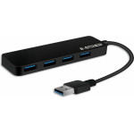 NOD Metal Hub 4.3 Usb 3.2 Gen 1X1 4 Ports Aluminum BLACK