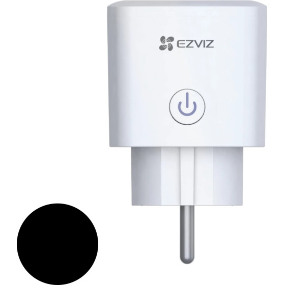 Ezviz T30-10B-Eu ������ ����� �� ��������, Wi-Fi, Smart Plug, White - (CS-T30-10B-EU)