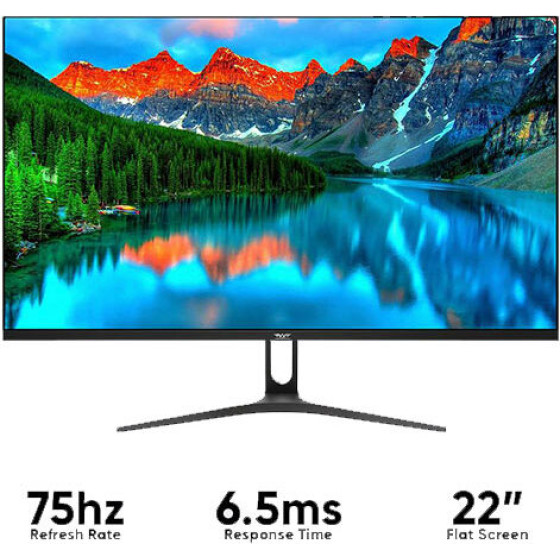 Armaggeddon PIXXEL+ Pro PF22HD Super 2022 Monitor Black - (PF22HDSB)