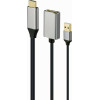 Cablexpert Active 4K Hdmi Male To Displayport Female Adapter Black Retail Pack - (A-HDMIM-DPF-02)
