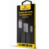 Cablexpert Active 4K Hdmi Male To Displayport Female Adapter Black Retail Pack - (A-HDMIM-DPF-02)