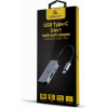 Cablexpert Usb TYPE-C 3IN1 MULTI-Port Adapter (Usb PORT+HDMI+PD) Silver - (A-CM-COMBO3-02)