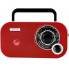 Camry Small Portable Radio Red - (CR1140R)