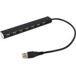 Gembird Usb 2.0 7-Port Hub Black - (UHB-U2P7-04)