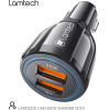 Lamtech Car Quick Charger QC3.0 3.1A - (LAM021011)